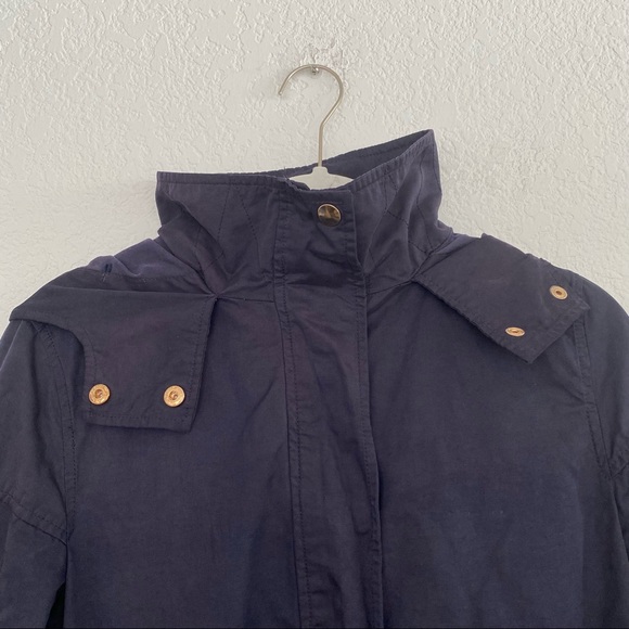 ZARA Women's Small Blue Windbreaker Jacket - Picture 7 of 13